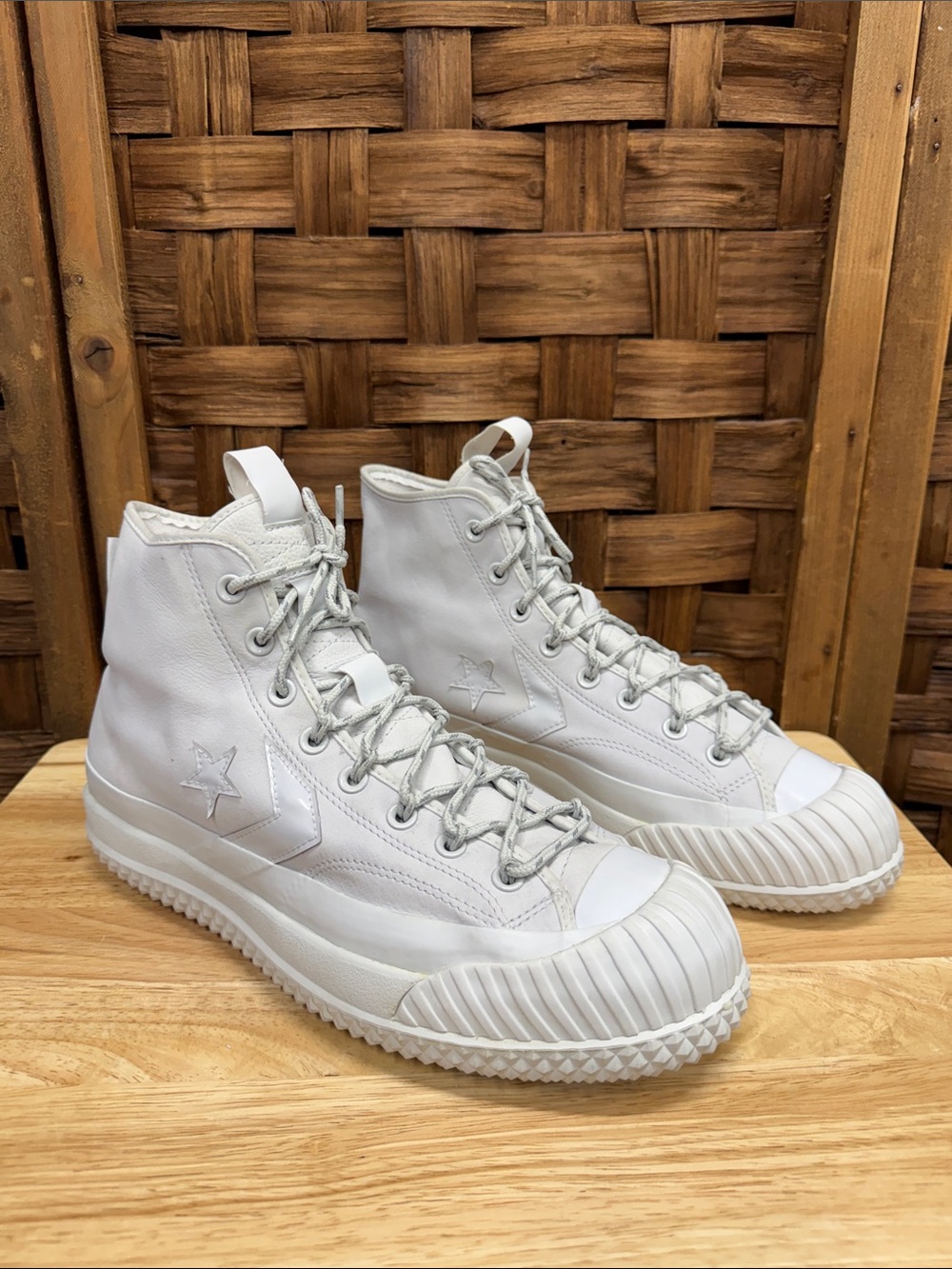 Converse Bosey MC GTX high-top sneakers in a white "Photon Dust" Gore-Tex